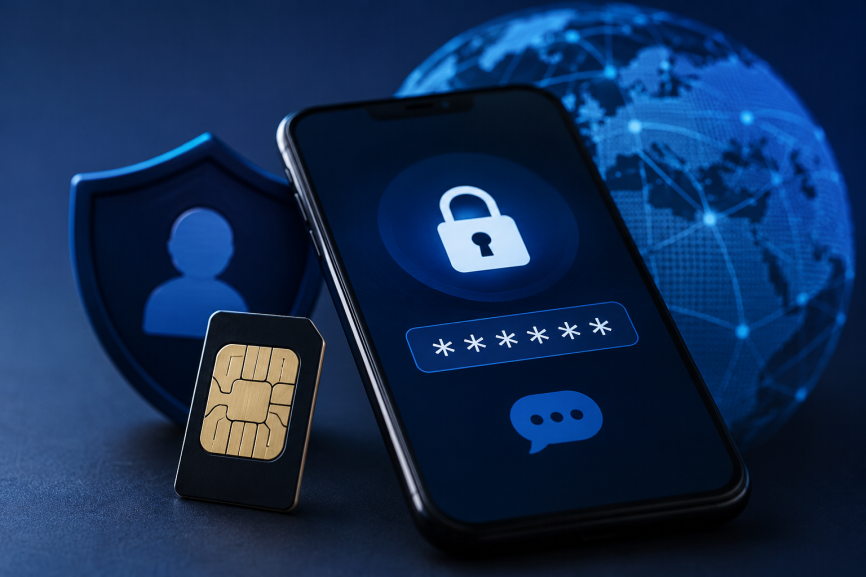 anonymous otp verification provide secure non-voip access