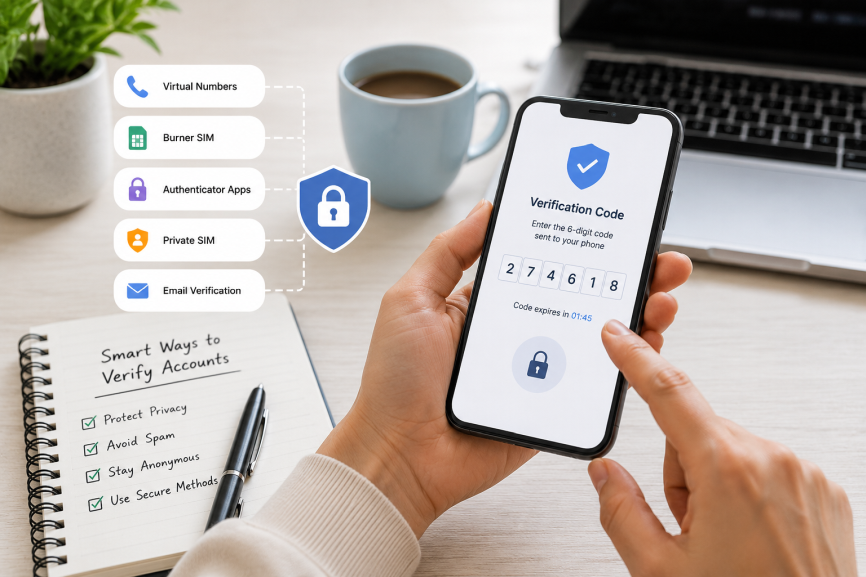 verify accounts without your real number using anonymous verification