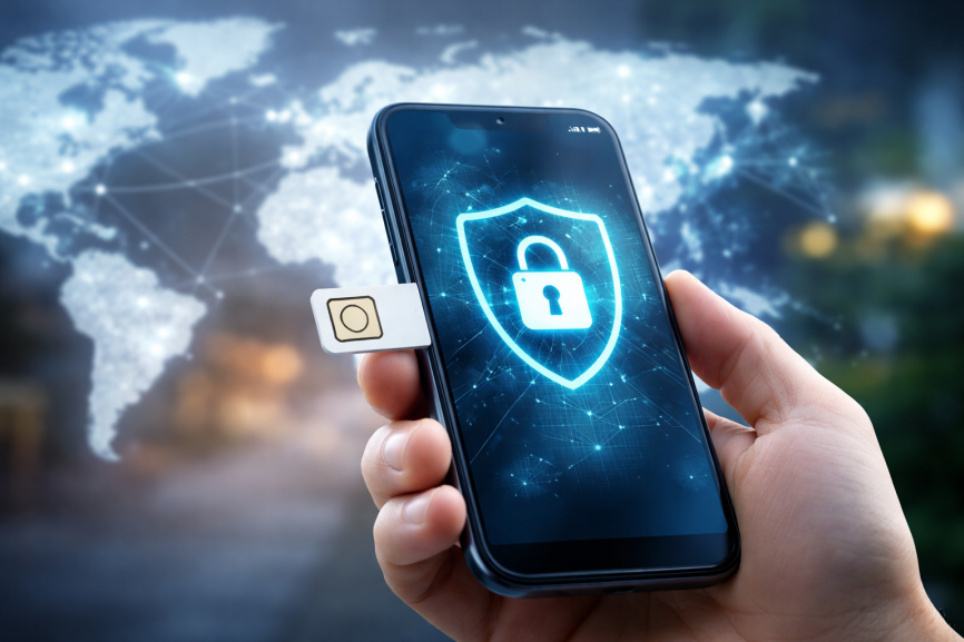 anonymous prepaid sim setup with encrypted phone connection and no registration required
