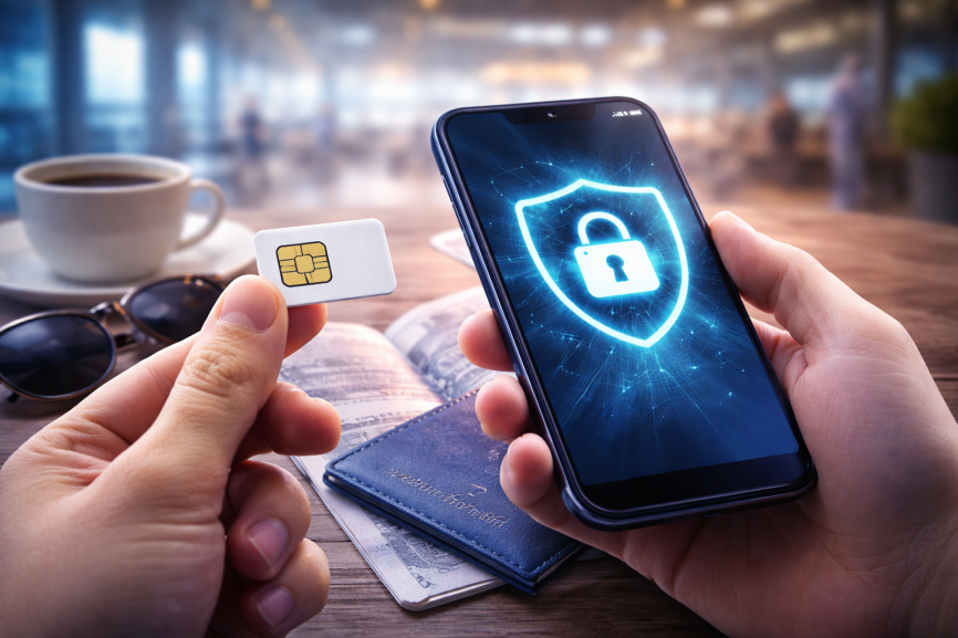 private sim card without identity verification for secure mobile connectivity