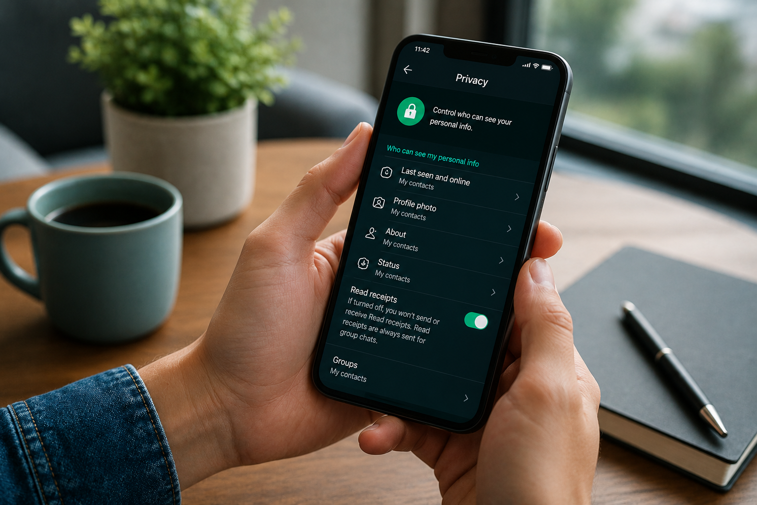 private whatsapp messaging protects your real phone number