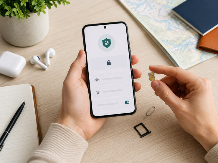 encrypted phone setup using graphene os and a private sim