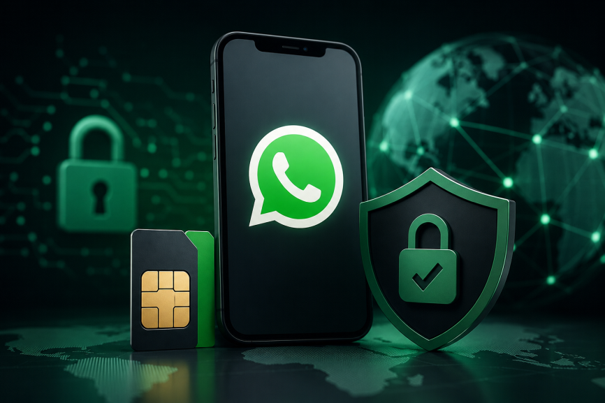 use whatsapp without your real phone number while protecting your privacy