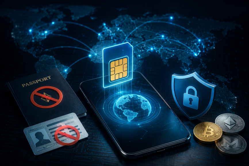 Private eSIM access reduces identity checks and carrier registration