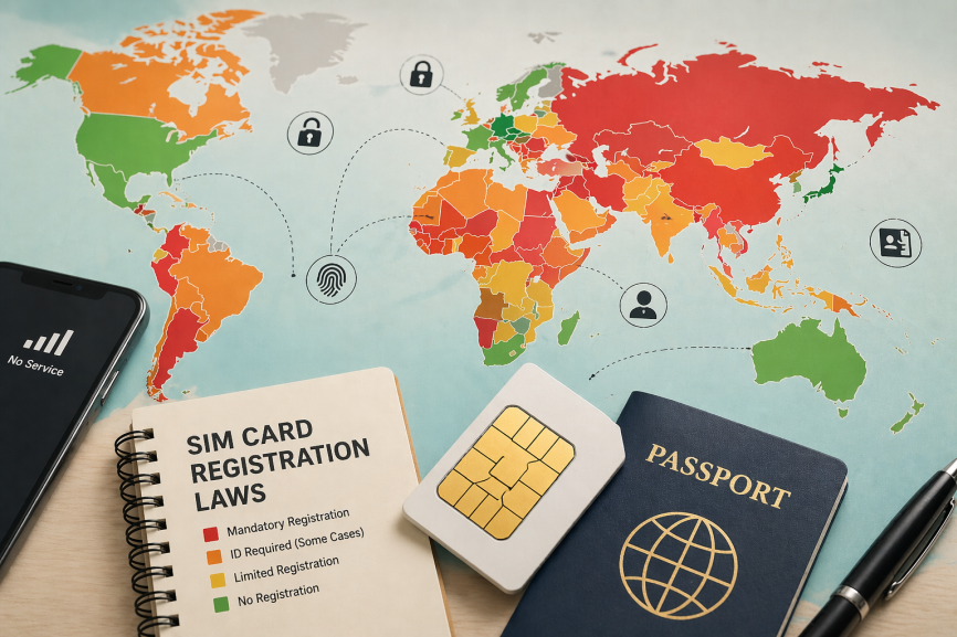 global sim registration requirements by country